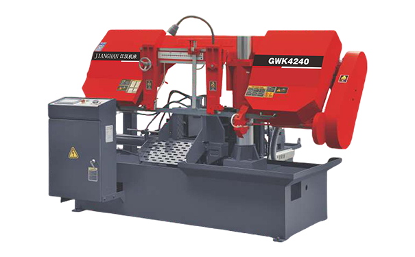龙湾镇GWK4240数控双柱卧式带锯床