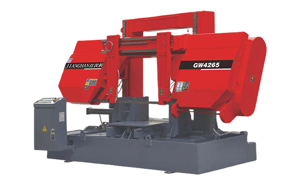 龙湾镇GW4265双柱龙门卧式带锯床