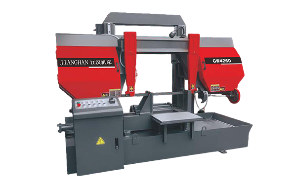 龙湾镇GW4260双柱龙门卧式带锯床