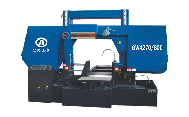 龙湾镇GW4270/800双柱龙门卧式带锯床